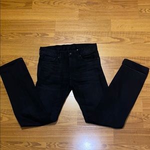 Black H&M Straight Regular Jeans